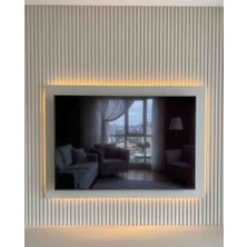 Profilse Duvar Paneli Mdf 12CM Genişlik