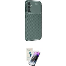 Toyigoo Ieg™ Galaxy S25 Kılıf Eksen Form Prime - Şeffaf Pasifik Cam Ekran Koruyucu