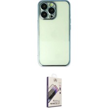 Toyigoo Ieg™ iPhone 14 Pro Max Kılıf Vadi Minimal - Siyah Bilvis 3D Mat Cam Ekran Koruyucu