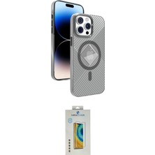 Toyigoo Ieg™ Iphone 15 Pro Max Kılıf Nova Modern Prime - Siyah Polymer Nano Ekran Koruyucu