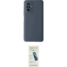 Toyigoo Ieg™ Redmi Note 10 Pro Kılıf Ahenk Serisi - Şeffaf Pasifik Cam Ekran Koruyucu