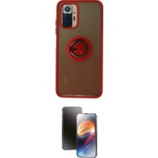 Toyigoo Ieg™ Redmi Note 10 Kılıf Yörünge Çizgi - Siyah 3D Antistatik Mat Seramik Nano Ekran Koruyucu