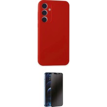 Toyigoo Ieg™ Galaxy A15 4g Kılıf Kozmos Yansıma Özel Seri - Siyah 3D Antistatik Hayalet Cam Ekran Kor