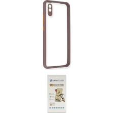 Toyigoo Ieg™ Redmi 9A Kılıf Nova Asil Özel Seri - Siyah Mat Seramik Nano Ekran Koruyucu
