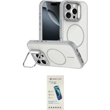 Toyigoo Ieg™ Iphone 16 Pro Max Kılıf Çekirdek Klasik - Şeffaf Pasifik Cam Ekran Koruyucu