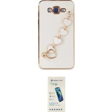 Toyigoo Ieg™ Galaxy J7 Kılıf Nova Işık Prime - Şeffaf Pasifik Cam Ekran Koruyucu