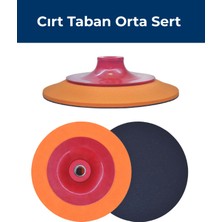 Befar Cırtlı Taban Orta Sert 125 / 150 / 170 mm Polisaj Destek Tabanı