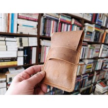 Mahfuz Gerçek Deri Özel Kalemleriniz Için Kalemlik Kalem Kutu ( 5*6 Kalem Için ) 28 cm \ 9.5 cm  DAK37