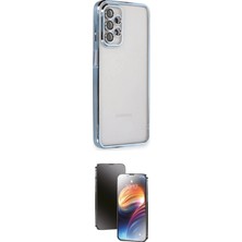 Toyigoo Ieg™ Galaxy A23 4g Kılıf Vadi Minimal - Siyah 3D Antistatik Mat Seramik Nano Ekran Koruyucu