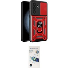 Toyigoo Ieg™ Galaxy A37 5g Kılıf Ahenk Klasik - Şeffaf 3D Antistatik Seramik Nano Ekran Koruyucu