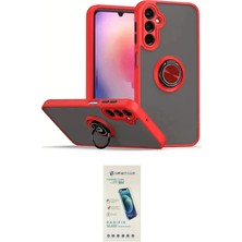 Toyigoo Ieg™ Galaxy S23 Fe Kılıf Yörünge Çizgi - Şeffaf Pasifik Cam Ekran Koruyucu