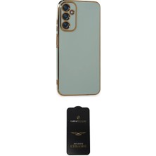 Toyigoo Ieg™ Galaxy A05S Kılıf Yankı Serisi - Siyah 6d Antistatik Mat Seramik Hayalet Nano Ekran Koruy