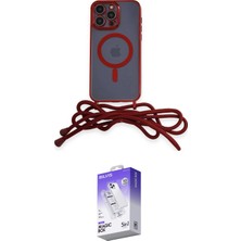 TKÇ Ieg™ Iphone 14 Pro Max Kılıf Eksen Özel Seri - Siyah Bilvis 5in1 3D Magic Cam Ekran Koruyucu