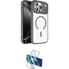 Toyigoo Ieg™ Iphone 17 Pro Max Kılıf Kıvılcım Prime - Siyah 3D Antistatik Seramik Nano Ekran Koruyu