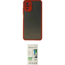 Toyigoo Ieg™ Redmi Note 10 Kılıf Ahenk Çizgi Serisi - Siyah 20D Premium Cam Ekran Koruyucu