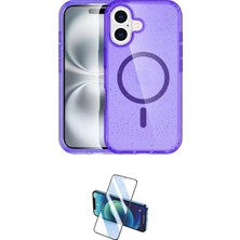 Toyigoo Ieg™ Iphone 16 Plus Kılıf Eksen Doku Koleksiyonu - Siyah 3D Antistatik Seramik Nano Ekran Koru