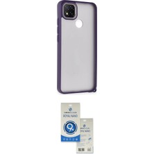 Toyigoo Ieg™ Redmi 9c Kılıf Atlas Form - Şeffaf Royal Nano Ekran Koruyucu