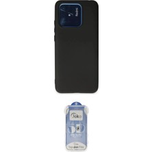 Toyigoo Ieg™ Redmi 10C Kılıf Kozmos Yansıma Özel Seri - Siyah Joko Magic 5d Cam