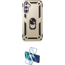 Toyigoo Ieg™ Galaxy A14 4g Kılıf Ahenk Klasik Koleksiyonu - Siyah 3D Antistatik Seramik Nano Ekran Koru