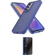 Toyigoo Ieg™ Galaxy A14 4g Kılıf Atlas Form - Siyah 3D Antistatik Hayalet Cam Ekran Koruyucu