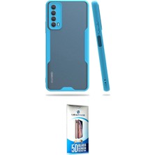 Toyigoo Ieg™ P Smart 2021 Kılıf Atlas Asil Serisi - Siyah 5d Eko Cam Ekran Koruyucu