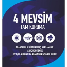 VelmoraTR Lada Samara Ile Uyumlu Lüks Araba - Oto Branda Çift Kat Milfonlu