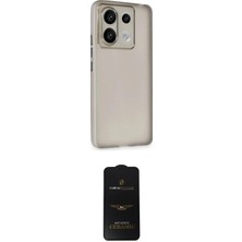 Toyigoo Ieg™ Redmi Note 13 Pro 5g Kılıf Atlas Minimal Prime - Siyah 6d Antistatik Mat Seramik Hayalet N