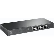 Bezos Tp-Lınk TL-SG1218MP 16 Port Gıgabıt+ 2X1GB RJ45/2XSFP Combo 250 Metre Poe Mesafe 250W Rackmount Swıtch