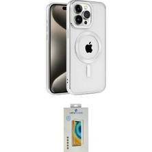 Toyigoo Ieg™ Iphone 15 Pro Kılıf Eksen Form Koleksiyonu - Siyah Polymer Nano Ekran Koruyucu