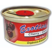 Exotica Fresheners Exclusive Canned Cherry Ortam ve Oto Koku (Made In Usa)