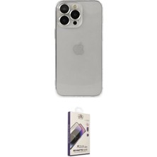 Toyigoo Ieg™ Iphone 14 Pro Kılıf Ufuk Minimal Özel Seri - Siyah Bilvis 3D Mat Cam Ekran Koruyucu