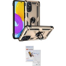 Toyigoo Ieg™ Galaxy M52 5g Kılıf Ahenk Klasik Koleksiyonu - Siyah Seramik Nano Ekran Koruyucu