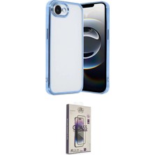 Toyigoo Ieg™ Iphone 16E Kılıf Vadi Minimal - Siyah Bilvis 3D Cam Ekran Koruyucu