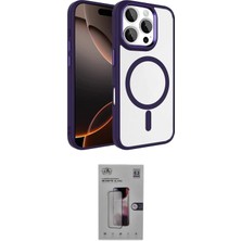 TKÇ Ieg™ Iphone 16 Pro Max Kılıf Kıvılcım Prime - Siyah Bilvis 3D Mat Cam Ekran Koruyucu