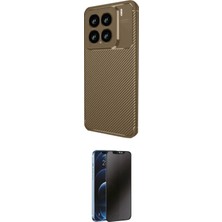 Toyigoo Ieg™ Mi 15 Kılıf Eksen Form Prime - Siyah 3D Antistatik Hayalet Cam Ekran Koruyucu