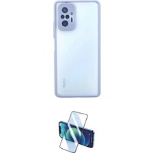 Toyigoo Ieg™ Redmi Note 10 Pro Kılıf Ahenk Çizgi Serisi - Siyah 3D Antistatik Cam Ekran Koruyucu