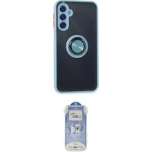 Toyigoo Ieg™ Galaxy M34 5g Kılıf Yörünge Çizgi - Siyah Joko Magic 5d Cam