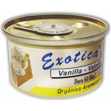 Exotica Fresheners Exclusive Canned Vanilla Ortam ve Oto Koku (Made In Usa)
