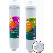 Jammy Block Karbon ve Sediment Filtresi X2 Adet