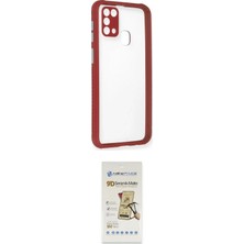 Toyigoo Ieg™ Galaxy M31 Kılıf Nova Asil Özel Seri - Siyah Mat Seramik Nano Ekran Koruyucu