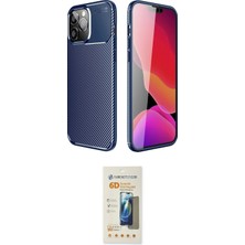 Toyigoo Ieg™ Iphone 14 Pro Kılıf Eksen Form Prime - Siyah 6d Mat Seramik Hayalet Nano Ekran Koruyucu