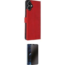 Toyigoo Ieg™ Galaxy A07 4g Kılıf Siluet Işık Serisi - Siyah 3D Antistatik Hayalet Cam Ekran Koruyucu