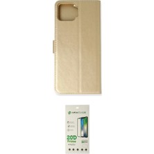 Toyigoo Ieg™ Reno 4 Lite Kılıf Siluet Işık Serisi - Siyah 20D Premium Cam Ekran Koruyucu