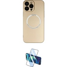Toyigoo Ieg™ Iphone 14 Pro Max Kılıf Zirve Klasik Prime - Siyah 3D Antistatik Cam Ekran Koruyucu