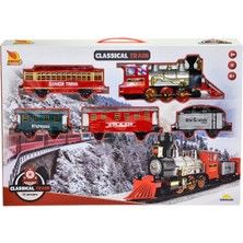 NW NessiWorld 1553 Klasik Tren Seti Sesli ve Işıklı 22 Parça