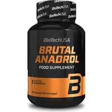 Biotech Usa Brutal Zinc Daa Aspartic  Fenugreek  Gh Arginine Ornithine 90 Caps