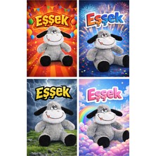 Sevimli Eşek Peluş Oyuncak