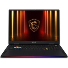 MSI Yenilenmiş Raıder 18 Hx Aı A2XWJG-215TR Intel Core Ultra 9 285HX 64GB 4tb SSD RTX5090 Windows 11 Home 18" 120Hz Taşınabilir Bilgisayar