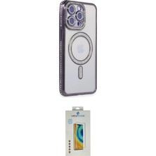 Toyigoo Ieg™ Iphone 15 Pro Kılıf Zirve Doku Prime - Siyah Polymer Nano Ekran Koruyucu