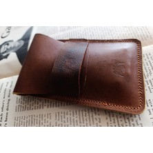 Mahfuz Gerçek Deri Özel Kalemleriniz Için Kalemlik Kalem Kutu ( 5*6 Kalem Için ) 28 cm \ 9.5 cm  DAK39